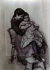 Emile Friant Sisters painting